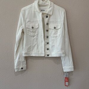 White Denim Jacket